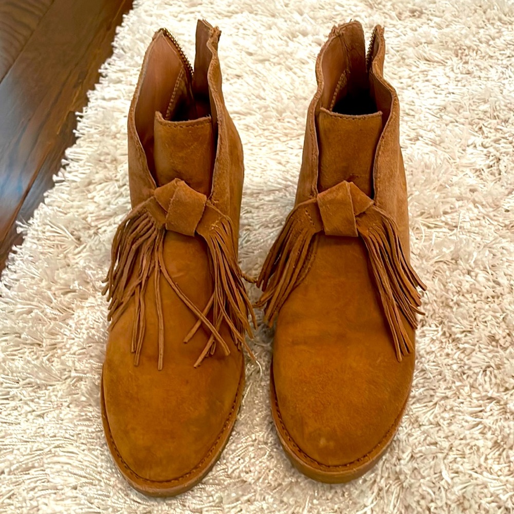 Ugg heeled booties